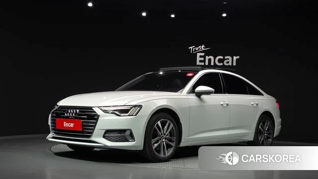 Audi A6 (C8) 2021 Белый из Кореи