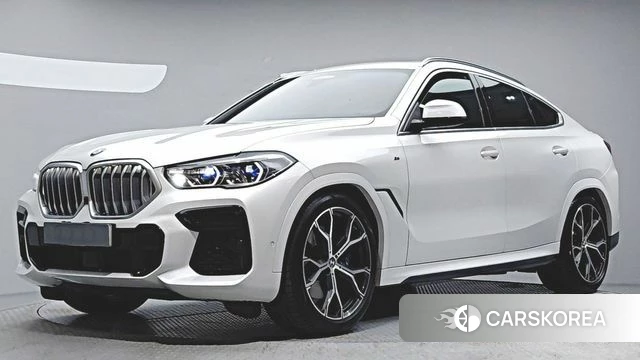 BMW X6 (G06) 2022 Белый из Кореи