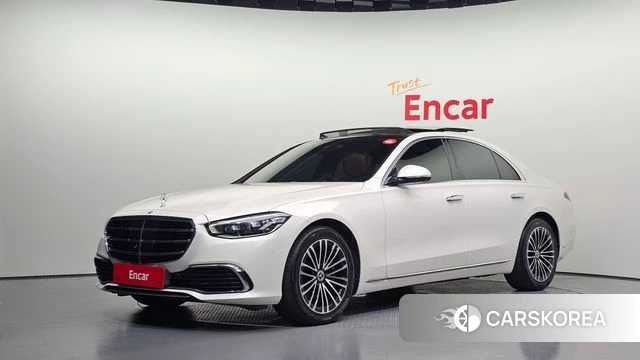 Mercedes-Benz S-Class W223 2022 Белый из Кореи