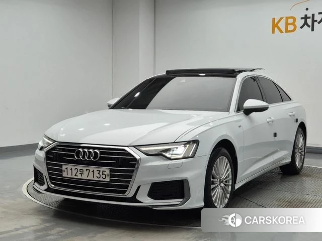Audi A6 (C8) 2019 Белый из Кореи