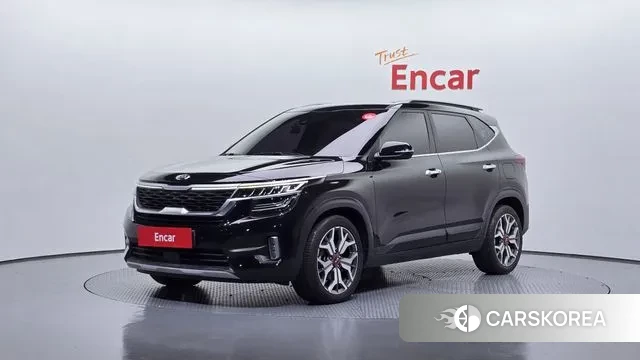 Kia Seltos 2020 Черный из Кореи