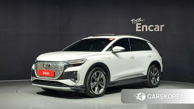 Audi Q4 e-Tron (F4) 2022 Белый из Кореи
