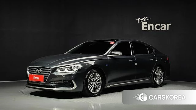Hyundai Grandeur IG Hybrid 2018 Серый из Кореи
