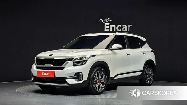 Kia Seltos 2021 Белый из Кореи