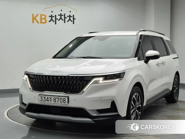 Kia Carnival 4th generation 2022 Белый из Кореи