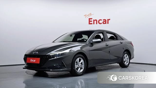 Hyundai Avante (CN7) 2021 Серый из Кореи