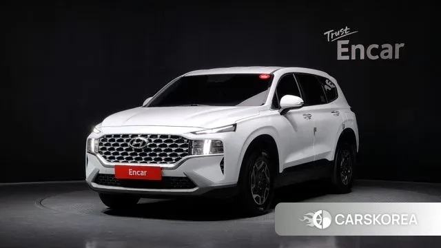 Hyundai The New Santa Fe 2021 Белый из Кореи