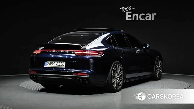 Porsche Panamera (971) 2018 Синий из Кореи