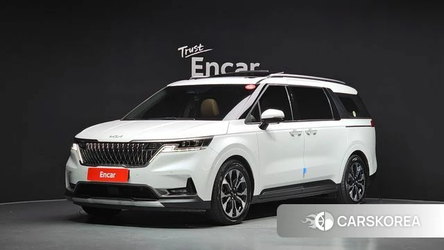 Kia Carnival 4th generation 2022 Белый из Кореи