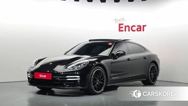 Porsche Panamera (971) 2021 Черный из Кореи