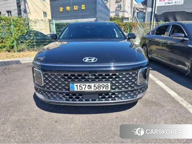 Hyundai Grandeur (GN7) 2023 Черный из Кореи