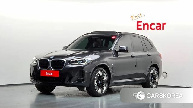 BMW iX3 2023 Серый из Кореи