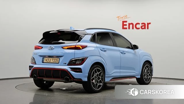 Hyundai The New Kona 2021 Небесно-голубой из Кореи