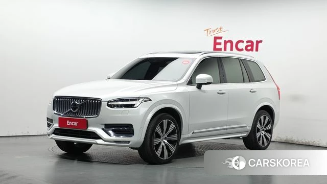 Volvo XC90 second Generation 2021 Белый из Кореи