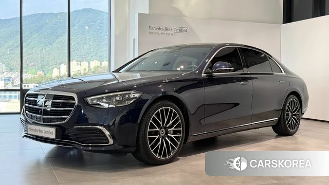 Mercedes-Benz S-Class W223 2026 Синий из Кореи