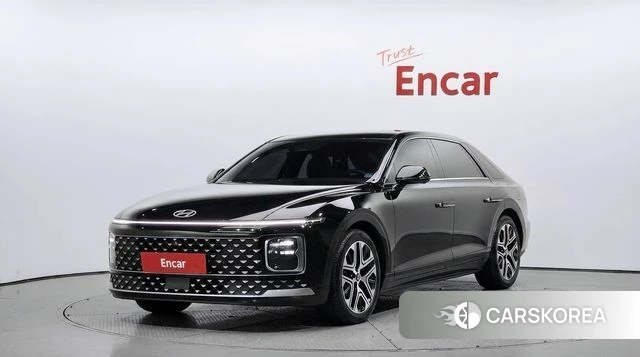 Hyundai Grandeur Hybrid (GN7) 2023 Черный из Кореи