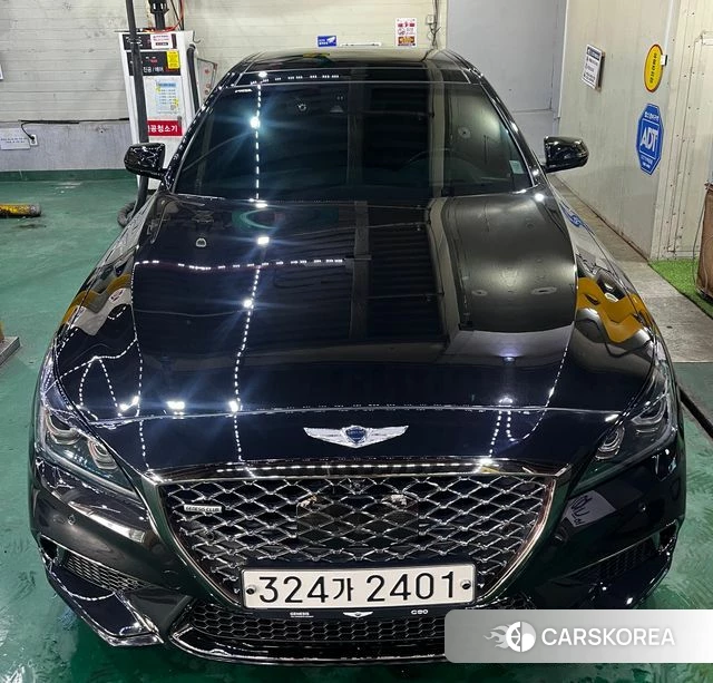 Genesis G80 2018 Черный из Кореи