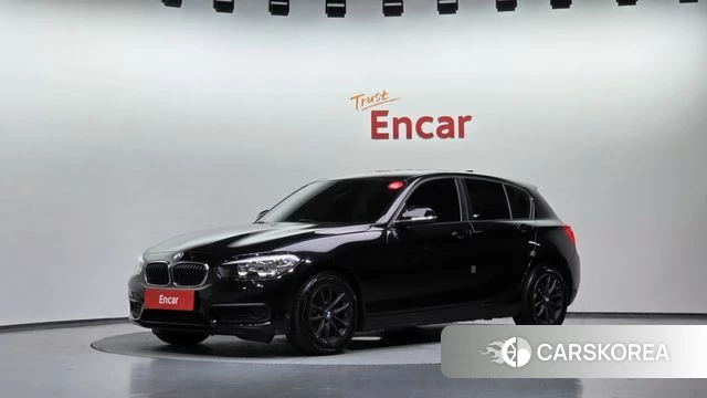 BMW 1 Series (F20) 2018 Черный из Кореи