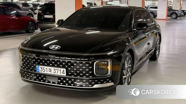 Hyundai Grandeur Hybrid (GN7) 2023 Черный из Кореи