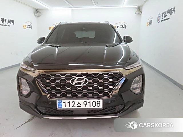Hyundai Santa Fe TM 2020 Черный из Кореи