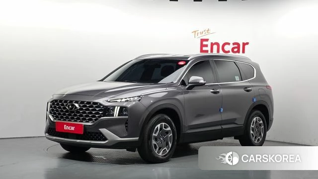 Hyundai The New Santa Fe 2022 Серый из Кореи