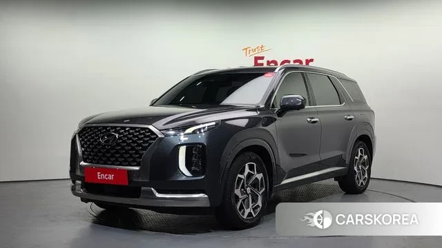 Hyundai Palisade 2021 Серый из Кореи