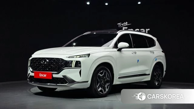 Hyundai The New Santa Fe 2022 Белый из Кореи