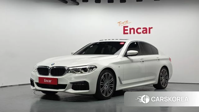 BMW 5 Series (G30) 2019 Белый из Кореи