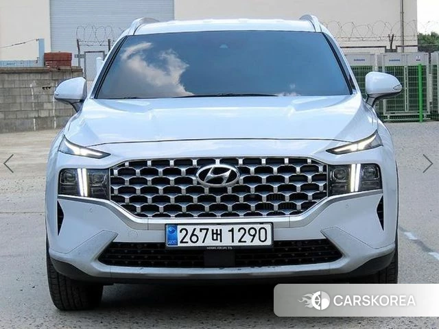 Hyundai The New Santa Fe 2020 Серебряный из Кореи