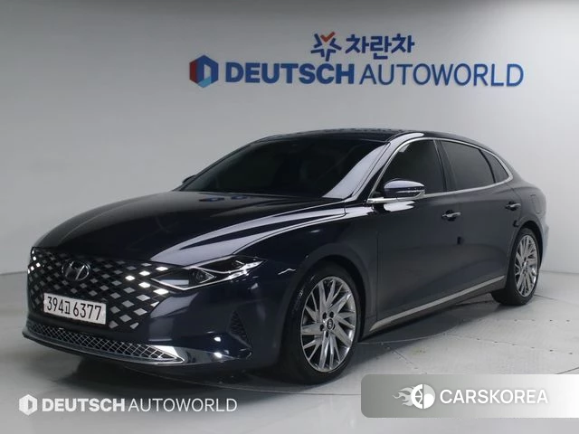 Hyundai The New Grandeur IG 2021 Синий из Кореи, фото 2