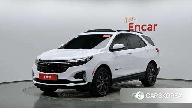Chevrolet (GM Daewoo) The New Equinox 2022 Белый из Кореи
