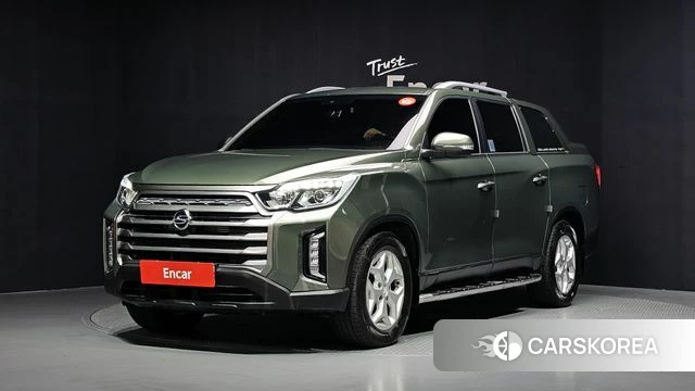 Ssangyong The New Rexton Sport 2021 Зеленый из Кореи