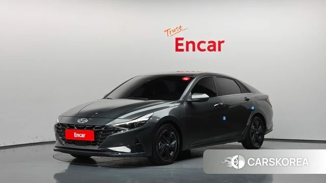 Hyundai Avante Hybrid (CN7) 2022 Серый из Кореи