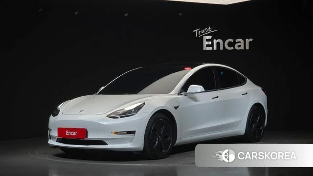 Tesla Model 3 2020 Белый из Кореи