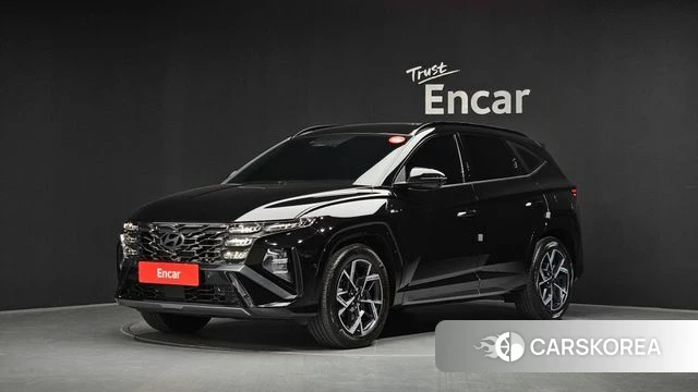 Hyundai The New Tucson (NX4) 2024 Черный из Кореи