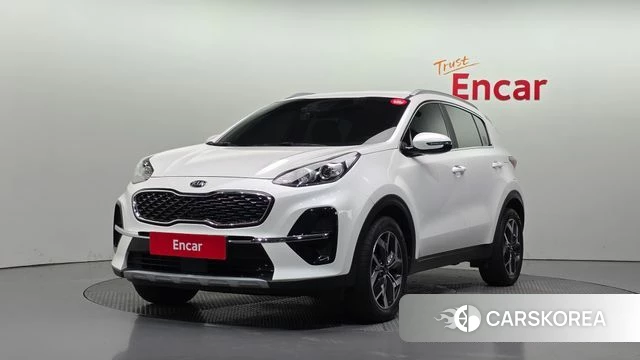 Kia Sportage The Bold 2021 Белый из Кореи