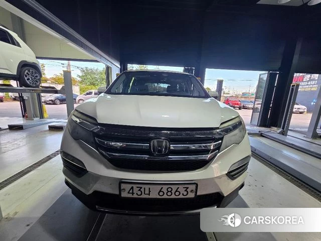 Honda Pilot 3rd generation 2018 Белый из Кореи