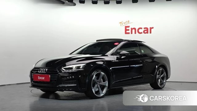 Audi A5 (F5) 2019 Черный из Кореи