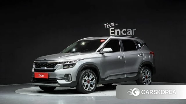 Kia Seltos 2019 Серый из Кореи