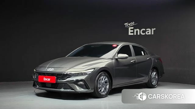 Hyundai Avante Hybrid (CN7) 2023 Песочный из Кореи