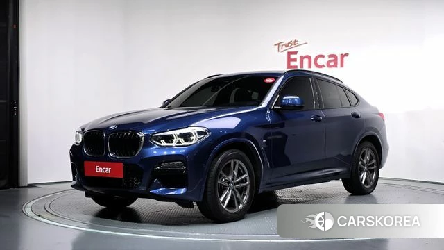 BMW X4 (G02) 2019 Синий из Кореи