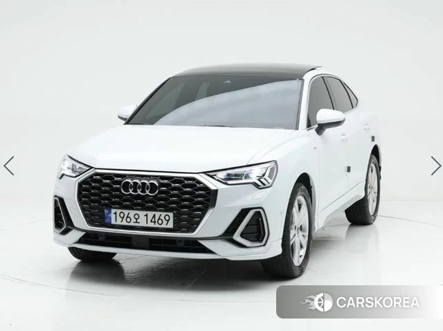 Audi Q3 (F3) 2022 Белый из Кореи