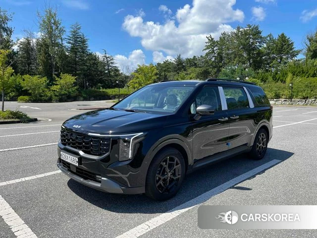 Kia The New Carnival 4th Generation 2024 Черный из Кореи