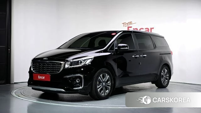 Kia The New Carnival 2018 Черный из Кореи