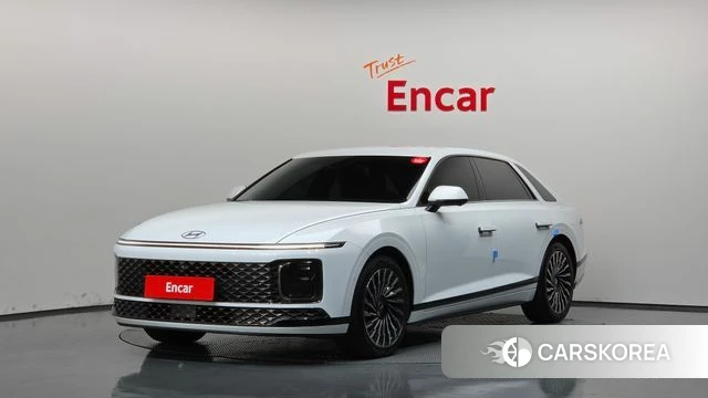 Hyundai Grandeur Hybrid (GN7) 2024 Белый из Кореи