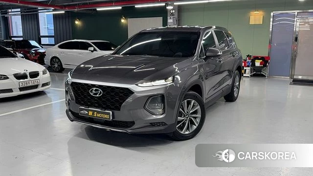 Hyundai Santa Fe TM 2018 Серый из Кореи