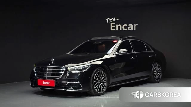 Mercedes-Benz S-Class W223 2022 Черный из Кореи