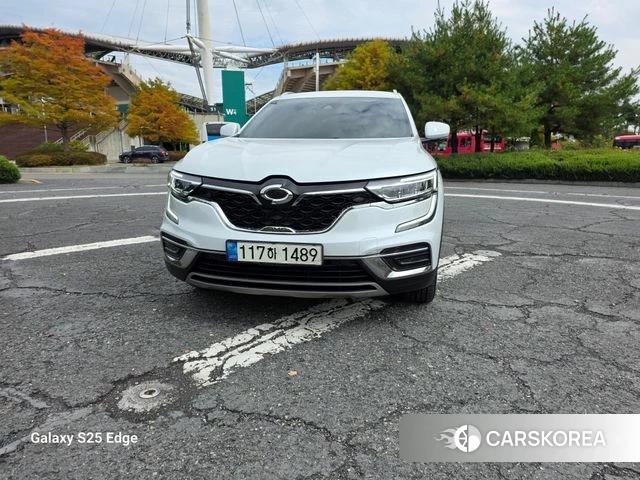 Renault Korea (Samsung) The New QM6 2023 Белый из Кореи