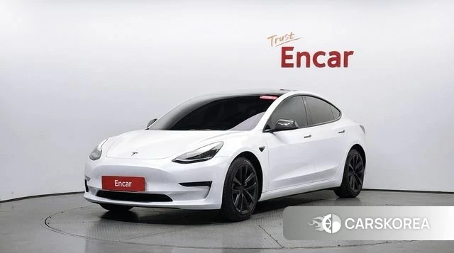 Tesla Model 3 2022 Белый из Кореи