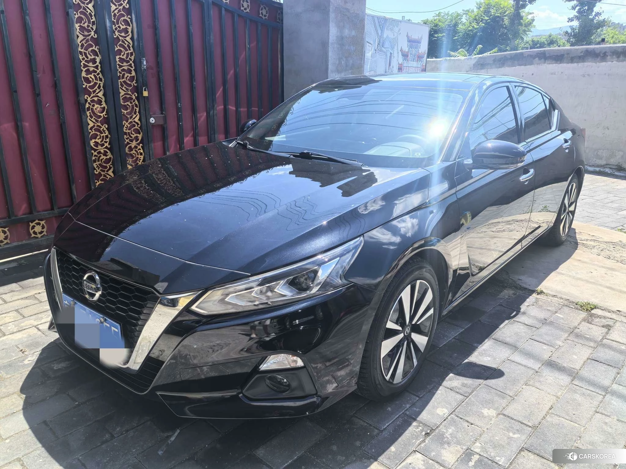 Nissan Altima 2022 Черный из Китая